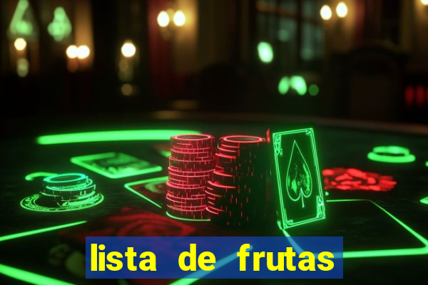 lista de frutas nativas do brasil